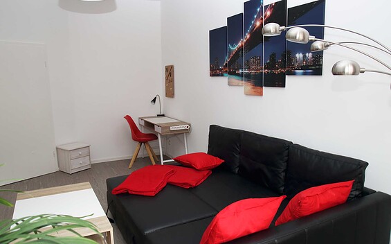 Wohnzimmer, Foto: Margit Schubert, Lizenz: Tourismusverband Prignitz