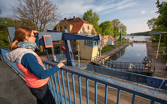 Woltersdorfer Schleuse, Foto: Florian Läufer, Lizenz: Seenland Oder-Spree