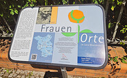 Infotafel Emma Pufahl, Foto: Sandra Fonarob, Lizenz: Tourismusverband Dahme-Seenland e.V.