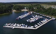 Luftbild Hafen, Foto: Yachthafen Müritz GmbH
