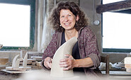 Töpfereiwerkstatt Christel Kiesel, Foto: LKEE_Andreas Franke, Lizenz: LKEE_Andreas Franke