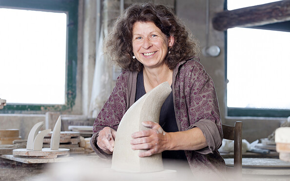 Töpfereiwerkstatt Christel Kiesel, Foto: LKEE_Andreas Franke, Lizenz: LKEE_Andreas Franke