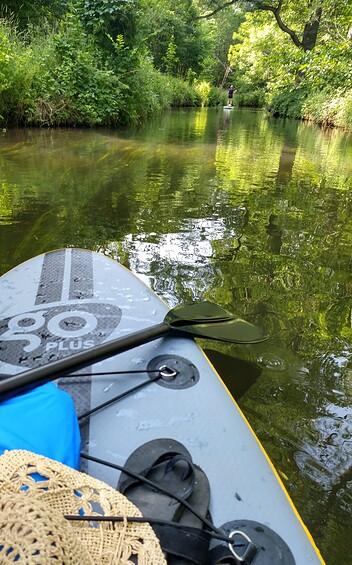Stand Up Paddle im Unterspreewald, Foto: E. Weingärtner