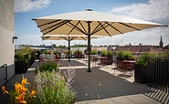 Dachterrasse des Neuen Rathauses Bernau, Foto: Stefan Klenke, Lizenz: BeSt Bernauer Stadtmarketing GmbH