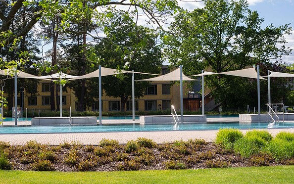 Freibad Bernau-Waldfrieden, Foto: Stefan Klenke, Lizenz: BeSt Bernauer Stadtmarketing GmbH