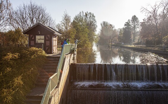 Wehr Märkisch Buchholz I, Foto: Michael Zalewski, Lizenz: Landkreis Dahme-Spreewald