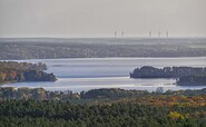 View of Lake Scharmützelsee from the observation tower in the Rauen mountains, Foto: Angelika Laslo, Lizenz: Seenland Oder-Spree