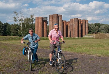 1. Etappe "Niederlausitzer Bergbautour": Senftenberg - Lauchhammer