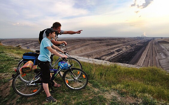 View of the active Jänschwalde open cast mine, Foto: Nada Quenzel, Lizenz: Tourismusverband Lausitzer Seenland e. V.