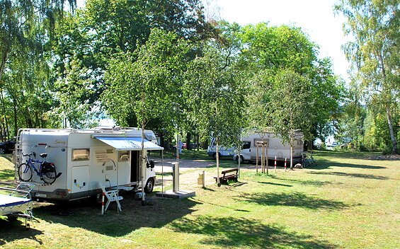Diensdorf-Radlow caravan site, Foto: Tourismusverein Scharmützelsee e.V.