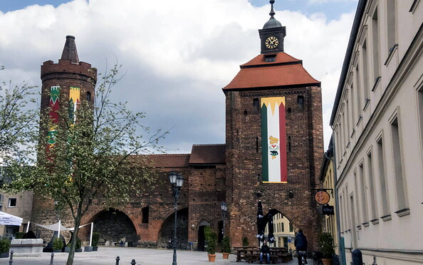 Steintor in Bernau, Foto: Hartmut Smikac, Lizenz: TB Tourismus-Marketing Brandenburg GmbH