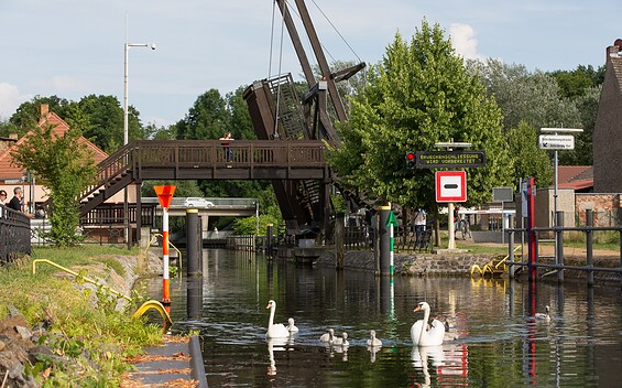 Klappbrücke Storkow, Foto: Florian Läufer, Lizenz: Seenland Oder-Spree