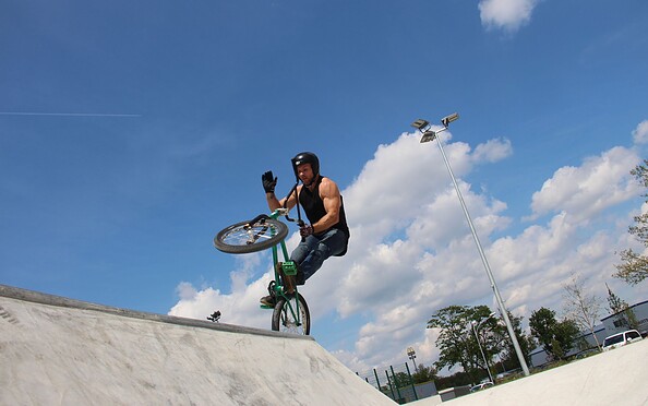 Kletter- &amp; Skatepark Bernau, Foto: Linda Standhardt, Lizenz: Stadt Bernau bei Berlin