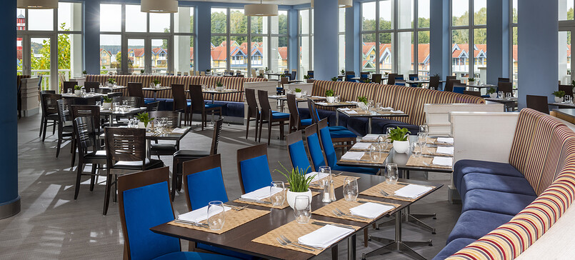 Restaurant „Luv & Lee“ im Precise Resort Hafendorf Rheinsberg