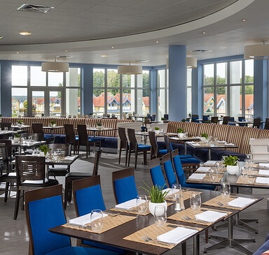 Restaurant "Luv & Lee" at the Precise Resort Hafendorf Rheinsberg