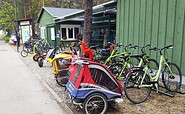 Cycling base of aktiv-tours in the Senftenberger See family park, Foto: iba-aktiv-tours, Lizenz: iba-aktiv-tours