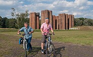 Biotürme Lauchhammer - Radler, Foto: Nada Quenzel, Lizenz: Tourismusverband Lausitzer Seenland e.V.