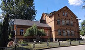 Außenansicht des Kunstgussmuseums in der alten Bronzeschule, Foto: Kunstgussmuseum Lauchhammer, Lizenz: Kunstgussmuseum Lauchhammer