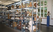 View of the listed model collection in the museum, Foto: Kunstgussmuseum Lauchhammer, Lizenz: Kunstgussmuseum Lauchhammer