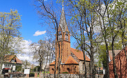 Dorfkirche Großziethen, Foto: Eva Lebek, Lizenz: Tourismusverband Dahme-Seenland e.V.