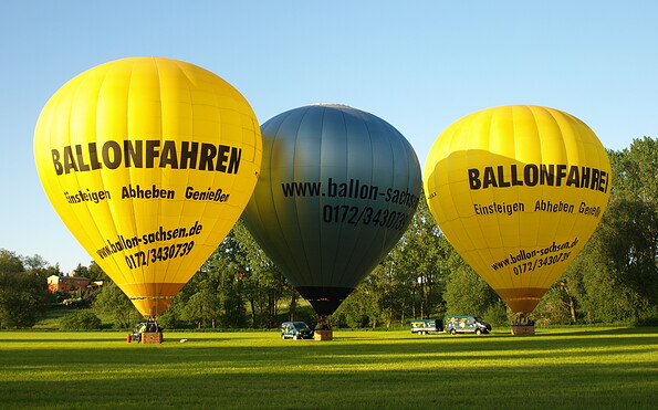 Start von Ballon-Sachsen, Foto: Großmann, Jens, Lizenz: Ballon-Sachsen GmbH