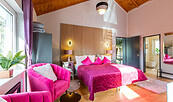 Villa Tropicana - Zimmer Flamingo , Foto: Villa Tropicana Ingrid Kazandjian