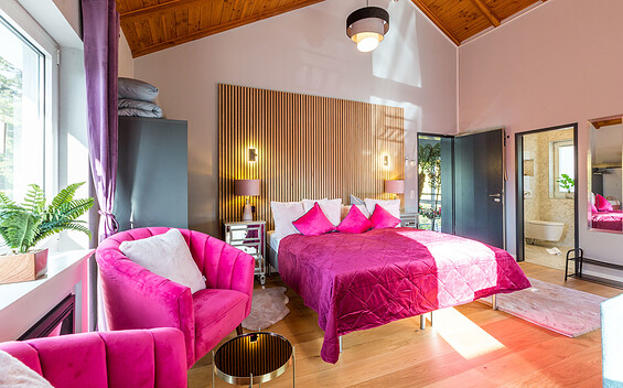 Villa Tropicana - Zimmer Flamingo , Foto: Villa Tropicana Ingrid Kazandjian