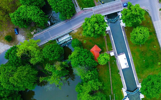 Schleuse Alt Ruppin, Foto: Marius Maier