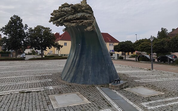 The wave and the otter, Foto: Anja Meisler, Lizenz: Tourismusverband Lausitzer Seenland e.V.