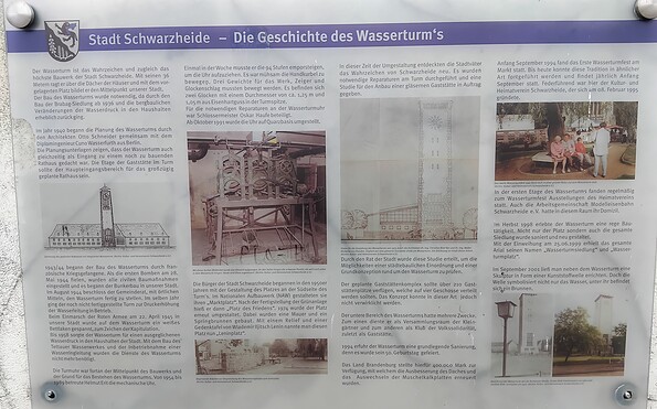 History of the water tower, Foto: Anja Meisler, Lizenz: Tourismusverband Lausitzer Seenland e.V.