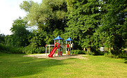 Spielplatz am Badestrand in Gussow, Heideseiuze, Foto: Juliane Frank, Lizenz: Tourismusverband Dahme-Seenland e.V.