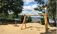 Spielplatz am Badestrand des Pätzer Vordersees, Foto: Juliane Frank, Lizenz: Tourismusverband Dahme-Seenland e.V.