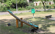 Spielplatz Pätzer Dorfaue, Foto: Pauline Kaiser, Lizenz: Tourismusverband Dahme-Seenland e.V.