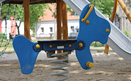 Spielplatz Pätzer Dorfaue, Foto: Pauline Kaiser, Lizenz: Tourismusverband Dahme-Seenland e.V.