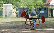 Spielplatz Pätzer Dorfaue, Foto: Pauline Kaiser, Lizenz: Tourismusverband Dahme-Seenland e.V.