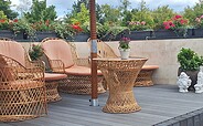 Terrasse, Foto: Touristinformation Senftenberg, Lizenz: Touristinformation Senftenberg