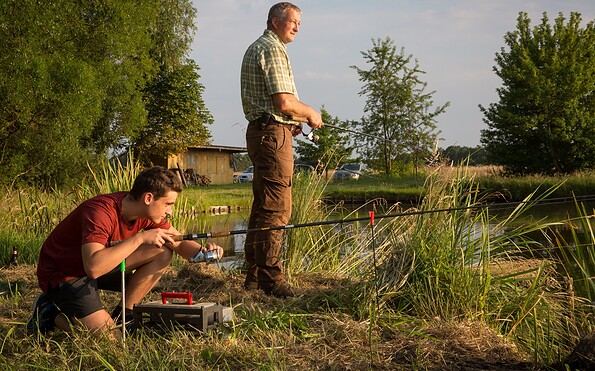 Angler im Seenland Oder-Spree, Foto: Florian Läufer, Lizenz: Seenland Oder-Spree