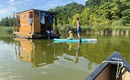 Auf dem Wasser , Foto: TreibGuT GbR, Lizenz: Floßverleih TreibGuT