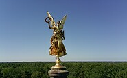 Bronzestatue der Siegesgöttin Victoria, Foto: Vanessa Haberland, Lizenz: Gemeinde Fehrbellin