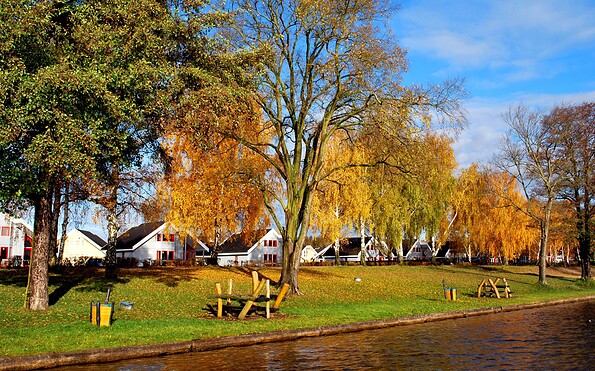Jesień w Wendisch Rietz nad Jeziorem Scharmützelsee, Foto: Danny Morgenstern, Lizenz: Tourismusverein Scharmützelsee