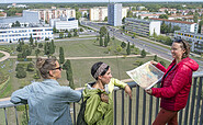 Special view over Hoyerswerda (only on request), Foto: Nada Quenzel, Lizenz: Tourismusverband Lausitzer Seenland e.V./ Touristinformation Hoyerswerda