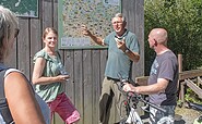 Station am Aussichtsturm Dubringer Moor, Foto: Nada Quenzel, Lizenz: Tourismusverband Lausitzer Seenland e.V./ Touristinformation Hoyerswerda