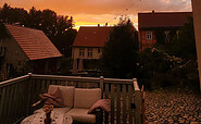 Sonnenuntergang über dem Hof, Foto: Freyas Lille Hus