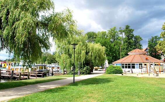 Café am Hafen , Foto: Daniela Morgenstern, Lizenz: Tourismusverein Scharmützelsee