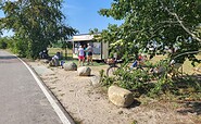 Imbiss am Seestrand Partwitzer See, Foto: Denise Hoika, Lizenz: Tourismusverband Lausitzer Seenland e. V.