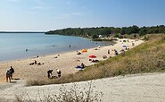 Seestrand am Partwitzer See, Foto: Denise Hoika, Lizenz: Tourismusverband Lausitzer Seenland e. V.