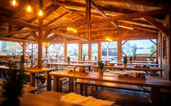 Winterdorf Potsdam, Foto: Erlebnisdorf Potsdam GmbH, Lizenz: Erlebnisdorf Potsdam GmbH