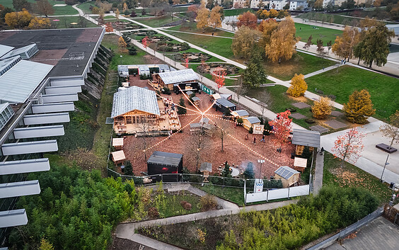 Winterdorf Potsdam, Foto: Erlebnisdorf Potsdam GmbH, Lizenz: Erlebnisdorf Potsdam GmbH