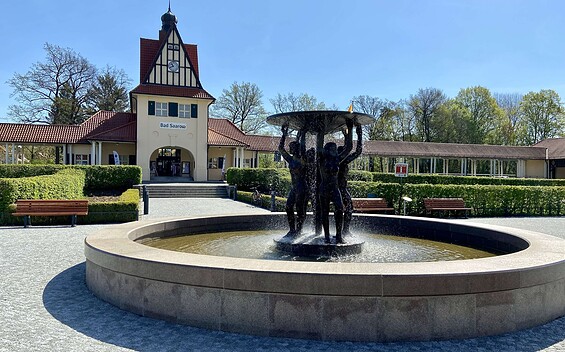Tourist-Information Bad Saarow im Bahnhof, Foto: Tourismusverein Scharmützelsee