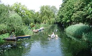 Mit dem Kanu auf dem Katharinengraben, Foto: Tourismusverband Seenland Oder-Spree e.V.
